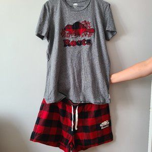 Classic Roots Pajama t-shirt/short set